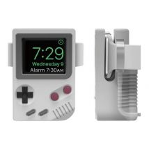 Support de base en silicone Gameboy Retro pour chargeur Apple Watch Series 4 bla
