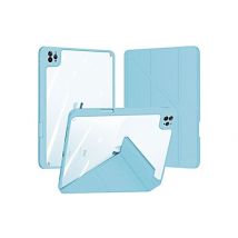 Coque Crystal Folio Origami pour Ipad 10.9 air 4 2020 bleu