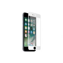 Novodio Total Cover 9H Glass Blanc - Vitre protection 3D intégrale iPhone 7 Plus