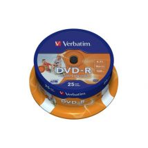 Verbatim DVD-R 4,7 Go 16 X 25 s SP imprimable