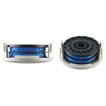 RYOBI - Bobine simple fil torsadé Ø 1,5 mm + couvercle pour coupe-bordures électriques