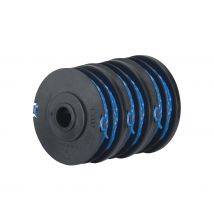 RYOBI - Lot 3 bobines double fil Ø 1,65 mm (3,1 m) pour coupe-bordures électriques
