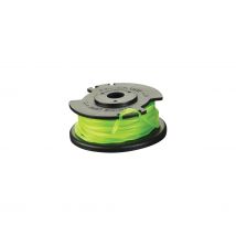 RYOBI - Bobine simple fil torsadé Ø 2,0 mm + couvercle pour coupe-bordures sur batterie