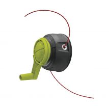 RYOBI - Tête double fil Reel-Easy avec enrouleur haute vitesse + fil HD torsadé Ø 2,4 mm (5m)