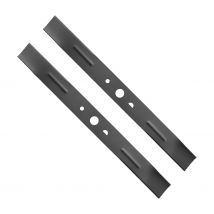 RYOBI - Lot 2 lames de rechanges 53 cm (spéciales mulching) pour rider Zero-Turn sur batterie ZTR480EX