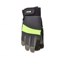 RYOBI - Gants de jardinage renforcés et tactiles - Taille L