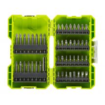 RYOBI - Coffret empilable 48 embouts de vissage mixtes