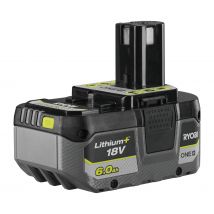 RYOBI - Batterie Lithium+ 18V ONE+ - 6,0 Ah
