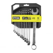 RYOBI - Ensemble de clés à cliquet 12 pièces