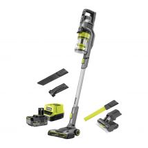 RYOBI - Aspirateur Balai 18V ONE+ - Batterie 1x4.0 Ah