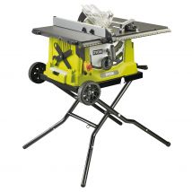 RYOBI - Scie sur table 1800 W avec roulettes