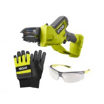 RYOBI - Élagueur à main Ryobi Brushless 18V ONE+ - 10 cm - Vendue sans batterie ni chargeur