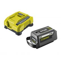 RYOBI - Pack batterie 36V 6,0 Ah MAX POWER High Energy et chargeur rapide 6,0 A