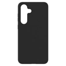 Coque silicone Qdos pour Samsung Galaxy S25 Qi2 Noir - Protection optimale