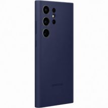 Coque silicone Samsung Galaxy S23 Ultra navy
