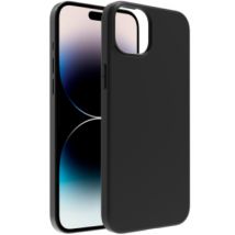 Coque silicone noire pour iPhone 15 Plus
