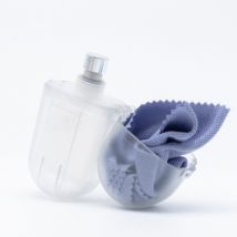Kutjo Kit Spray + microfibre Made in France transparent