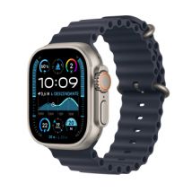 Apple Watch Ultra 2 4G 49mm Boitier Titane Naturel avec Bracelet Océan Marine