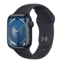 Apple Watch Series 9 GPS 41mm Aluminium Minuit avec Bracelet Sport Minuit (M/L)