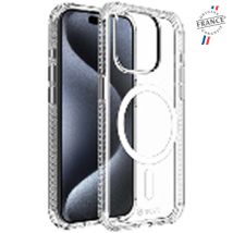 Coque renforcée Muvit pour iPhone 15 Pro - Protection élégante et robuste