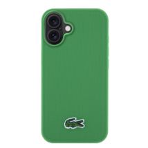 Coque Lacoste Petit Piqué vert pour Apple iPhone 16