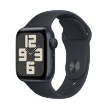 Apple Watch SE GPS 40mm Aluminium Minuit avec Bracelet Sport Minuit (M/L)