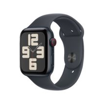 Apple Watch SE 4G 44mm Aluminium Minuit avec Bracelet Sport Minuit (M/L)