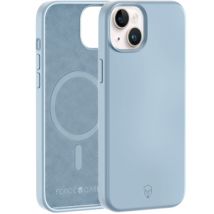 Coque silicone bleu Force Case MagSafe pour iPhone 15 Plus
