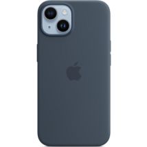 Coque silicone MagSafe Bleu Orage - iPhone 14
