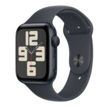 Apple Watch SE GPS 44mm Aluminium Noir Bracelet Sport M/L
