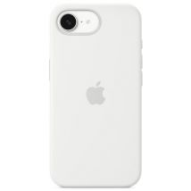Coque silicone blanc pour iPhone 16e
