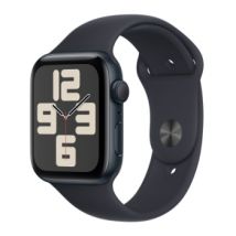 Apple Watch SE GPS 44mm Aluminium Minuit avec Bracelet Sport Minuit (M/L)