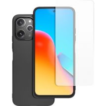 Pack coque + verre trempé pour Xiaomi Redmi 12 4G/5G