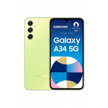 Samsung Reconditionné - Galaxy A34 5g 128go Lime Parfait Etat - Avec Abonnement