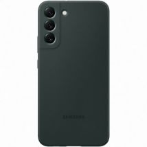 Coque silicone vert pour Samsung Galaxy S22