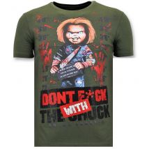 Local Fanatic T-shirt bloody chucky angry print