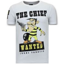 Local Fanatic T-shirt print the chief wanted