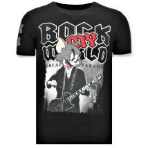 Local Fanatic T-shirt rock my world cat