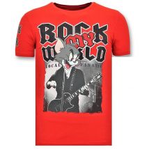 Local Fanatic T-shirt rock my world cat