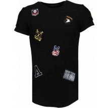 Justing Military patches t-shirt