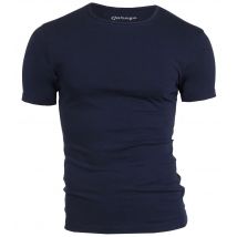 Garage Basis t-shirt ronde hals bodyfit blauw