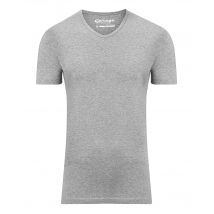 Garage Basis t-shirt v-hals bodyfit grijs