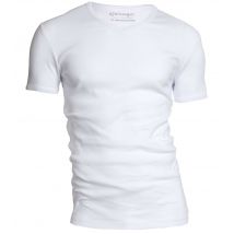 Garage Basis t-shirt v-hals semi bodyfit wit