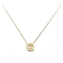 Christian Gouden ketting met g hanger