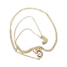 Christian Gouden ketting met j hanger