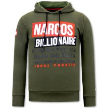 Local Fanatic Hoodie print narcos billionaire