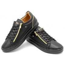 Cash Money Sneakers zippers black