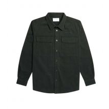 Woodbird Hoxen work shirt dark green 2136-700