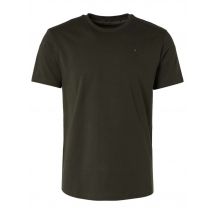 No Excess T-shirt crewneck solid basic moss