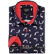 Gentile Bellini Met goudvis slim fit